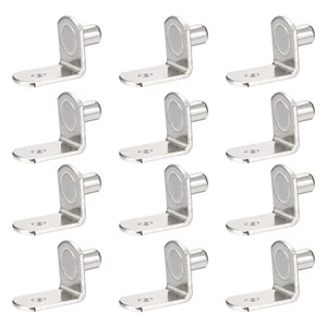 Supporto mensola Perno,6mm L supporto sagomato,ripiano armadio,Staffa 40pcs - Afbeelding 1 van 5