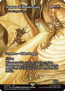 Dragon of Mount Gulg, Ancient Copper Dragon - FCA EN M 0012 NM - MTG Magic - Picture 1 of 1