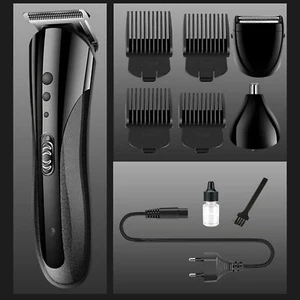 Electric Shaver Hair Clipper Cordless Beard Cutting Trimmer Machine Rechargeable - Picture 1 of 8