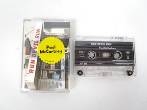 Vtg Rare Paul McCartney Run Devil Run Cassette Tape 1999 Capitol Records Tested - Foto 1 di 12