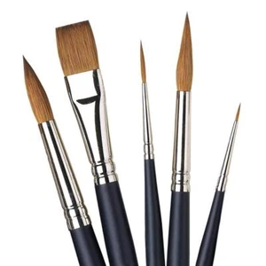 Pinceles de sable de acuarela para artistas - Imagen 1 de 5