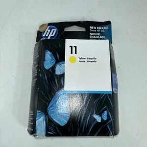 Neu - HP 11 Tintenpatrone Gelb - C4838A - Abgelaufen 09/2012 - Versiegelt - Bild 1 von 8