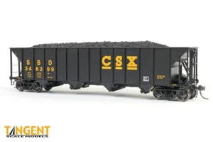TANGENT HO Seaboard System SBD/CSXT 1987 Bethlehem Steel 3350 Quad Coal Hopper - Picture 1 of 11