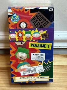 South Park VHS Tapes Vol 1 2 3 Comedy Central Cartman Factory Sealed 3 Pack Rare - Picture 1 of 6