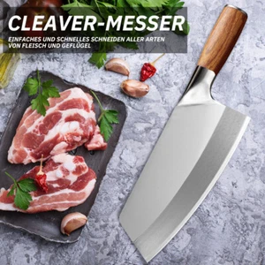 Edelstahl Küchenmesser Japanische Hackschnitzel Schneiden Schneiden Küchenmesser - Bild 1 von 12