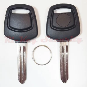 2 New Uncut Transponder Keys For Nissan Infinity Vehicles NI02 with Chip 4D60 - Picture 1 of 7