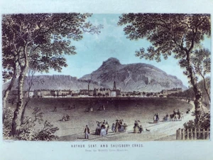 J. Ramage — The City of Edinburgh — Album de 10 lithographies couleur — c. 1850. - Picture 1 of 7
