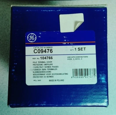 GE C09476 POLE TERMINAL COVER SET OF 6 NEW!! QUANTITY!! WOW!! - Image 1 of 2