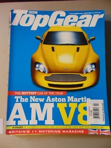 TOP GEAR April 2005 ASTON MARTIN UK Edition - Foto 1 di 1