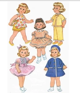 Vintage Schnittmuster für gesprächige Cathy Puppenmuster #6465 - Bild 1 von 1