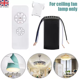 Ceiling Fan Light Lamp Controller Wireless Remote Speed Control Receiver New UK - Picture 1 of 12