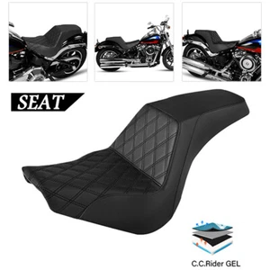 Driver Passenger Seat Fit For Harley Softail Street Bob FXBB Standard FXST 2018+ - Imagen 1 de 11