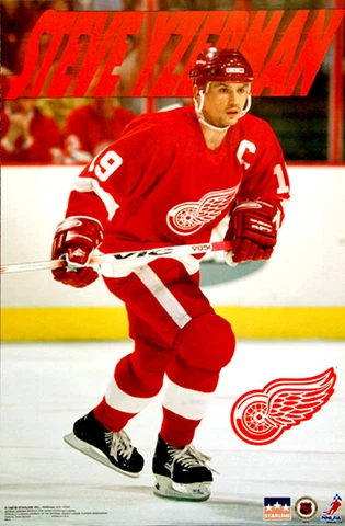 Steve Yzerman ACTION (1997) Detroit Red Wings Starline 22x34 Action POSTER Cover