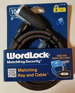 WordLock MatchKey Security Matching Key and Cable CL-617-BK (Black) - Picture 1 of 2