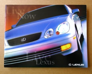 Brochure de vente originale LEXUS 1998 SC400 LS400 ES300 SC300 GS300 - Photo 1/3