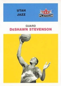 2001-02 Fleer Platinum #154 DeShawn Stevenson - Picture 1 of 2