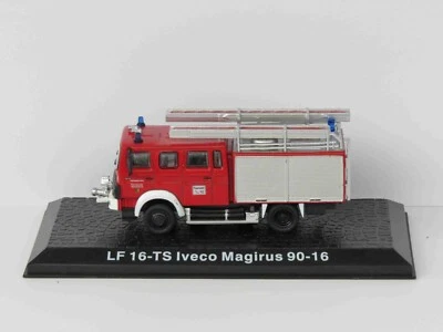 DIE-CAST TRUCK CAMION LF 16-TS IVECO MAGIRUS 90-16 - 1:72 FIRETRUCKS DE AGOSTINI - Immagine 1 di 2