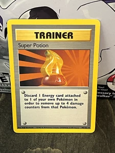 Pokemon TCG: Super Potion 90/102 (Unlimted Base Set) LP/MP Condition - Picture 1 of 2