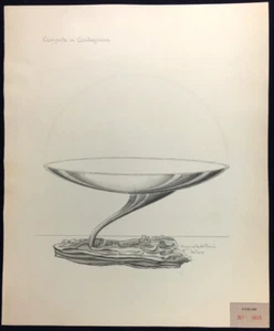 Lunt Silversmiths Moderne Style Compote or Centerpiece Pattern Design Photo - Picture 1 of 1