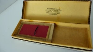 Bucherrer Swiss Men's Vintage Watch Box Rare 50's - Picture 1 of 7