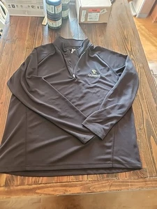 CHARLES RIVER SPORT Polyester Performance Longsleeve Polo GUINNESS Beer XL Black - Picture 1 of 8