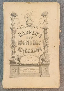 HARPER'S NEW MONTHLY MAGAZINE, No. 267 August 1872 - Bild 1 von 9