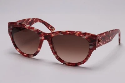 Christian Dior Flanelle1 Sunglasses Pink Red White Marble 4P6V6 Authentic 56mm - Image 1 of 4