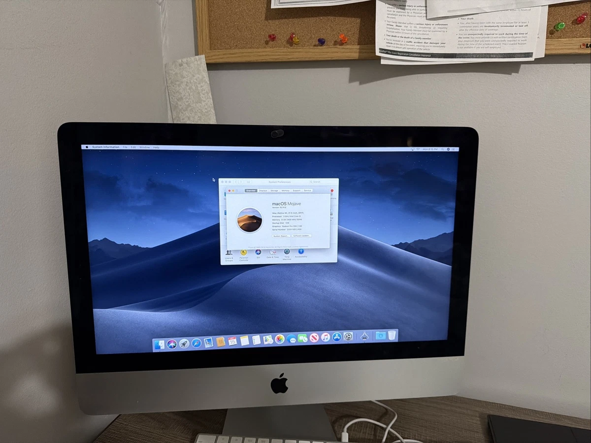Apple iMac Intel Core i5 7th Gen. 2017 Release Year Apple Desktops