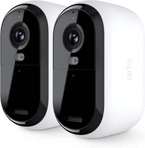 Arlo Essential Telecamera di Sicurezza 2K | Esterno-Interno | Generazione 2Nd | Wireless con Spo - Foto 1 di 12