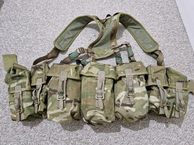 Juego de correas MTP PLCE emitido por el ejército británico Foto 1 de 4