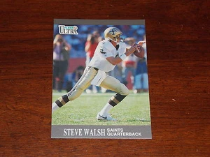 TARJETA DE FÚTBOL FLEER ULTRA 1991 STEVE WALSH #213 - Imagen 1 de 1