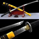 Sharp Clay Tempered T10 Steel Blade Japanese Samurai Katana Sword Battle Ready