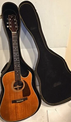 GUITARRA ACÚSTICA FENDER F265C 6 CUERDAS F-265C Hecha en 1987 (Incluye Estuche Rígido) Foto 1 de 4