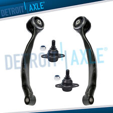 New 4pc Kit: Front Lower Rearward Control Arms + Ball Joints for BMW