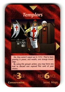 Templars Card Unlimited INWO Illuminati New World Order Game - Picture 1 of 4