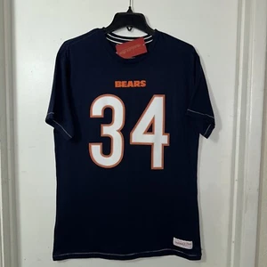 Chicago Bears Walter Payton Mens Size Large Mitchell & Ness T-Shirt New W/tags - Picture 1 of 12