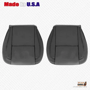 Front Black Bottoms Leather Seat Cover For 1998 to 2005 Lexus GS300 GS400 GS430 - Picture 1 of 4