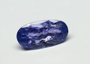 Super Quality Blue Tanzanite Faceted Oval 12x6mm Handmade Loose Gemstone on ebay