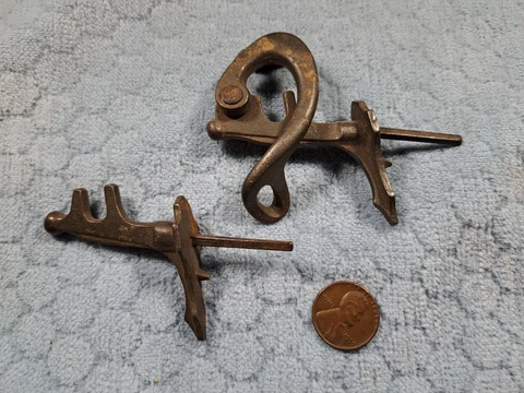 Window Blind Shade Roller Brackets Unusual Antique Cover