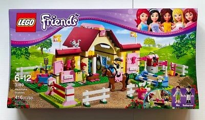 LEGO Friends Heartlake Stables (3189) Horses Horseback Riding RETIRED NEW SEALED - Image 1 of 4