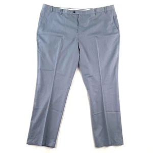 AXL+CO by Connor Check Ankle Pants Mid-Rise Tapered Leg Classic Fit Blue Size 48 - Picture 1 of 7