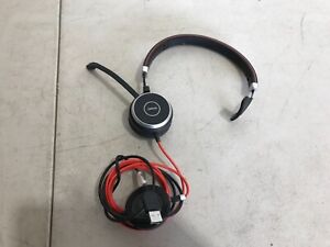 Jabra Evolve 40 | Headset | Mono | Black | Call Centre | Zoom | USB A & Headphon