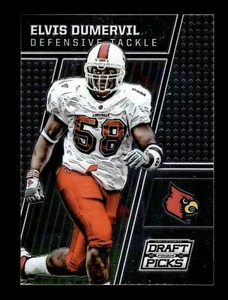 2016 Panini Prizm Collegiate Draft Picks #38 Elvis Dumervil - Picture 1 of 2