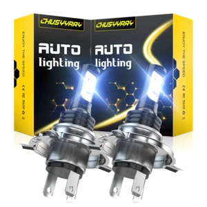 2pcs H4 9003 LED Headlight Bulb 6000K White for Kawasaki Ninja ZX9R 1994-2003 - Picture 1 of 13