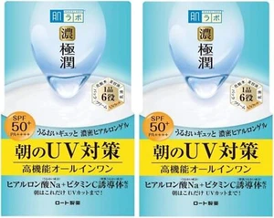 Hada Labo Gokujyun UV White Gel All-in-One Gel 90g x 2er Pack LSF50+ PA++++ - Bild 1 von 6