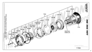 NOS Ford Front Wheel Hub Snap Ring 1968-1972 Dana 3M Axle F100 F250 Truck Bronco - Foto 1 di 4