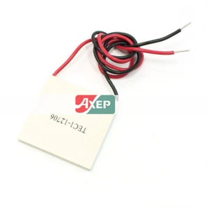 TEC1-12706 6A 50W 60C Thermoelectric Cooler Module Plate Power Generator 28.5 cm - Bild 1 von 4