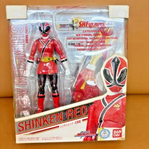 S.H.Figuarts Power Ranger Samurai Sentai Shinkenger Shinken Red Kaoru Shiba - Picture 1 of 7