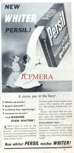 PERSIL Washing Powder Advert #5 : Original 1950 Print - Picture 1 of 1