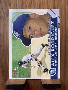 2001 Fleer Tradition - #84 Alex Rodriguez - Picture 1 of 2
